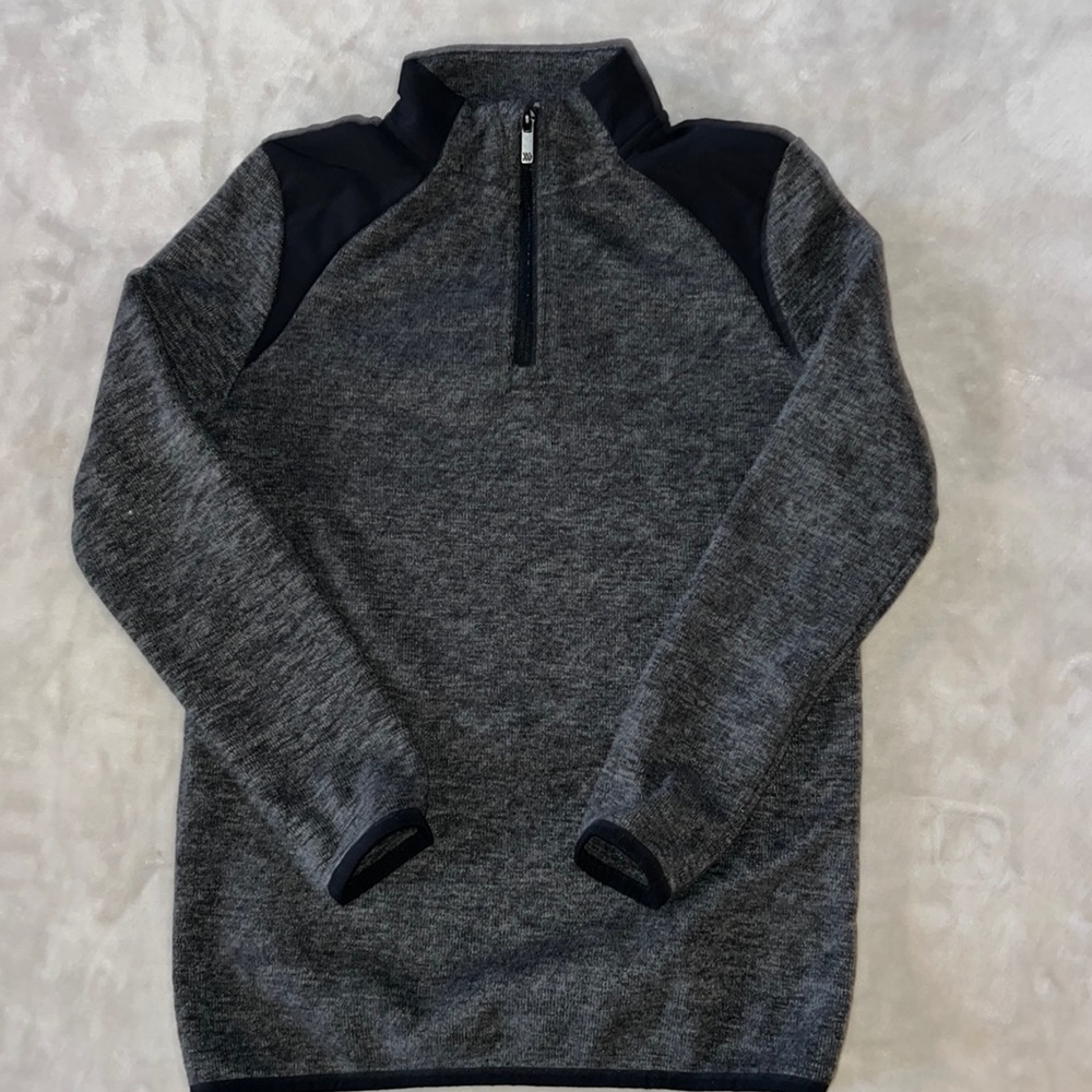 Boys Pullover Half Zip Lightweight Jacket - Size 8/10